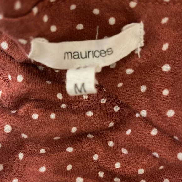 Knot front flutter sleeve blouse - Picture 9 of 9